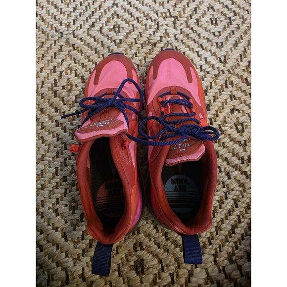 Nike Air Max 270 React Mistic Red AT6174 600 Running Women Sneakers Shoes Size 7 - Picture 10 of 16